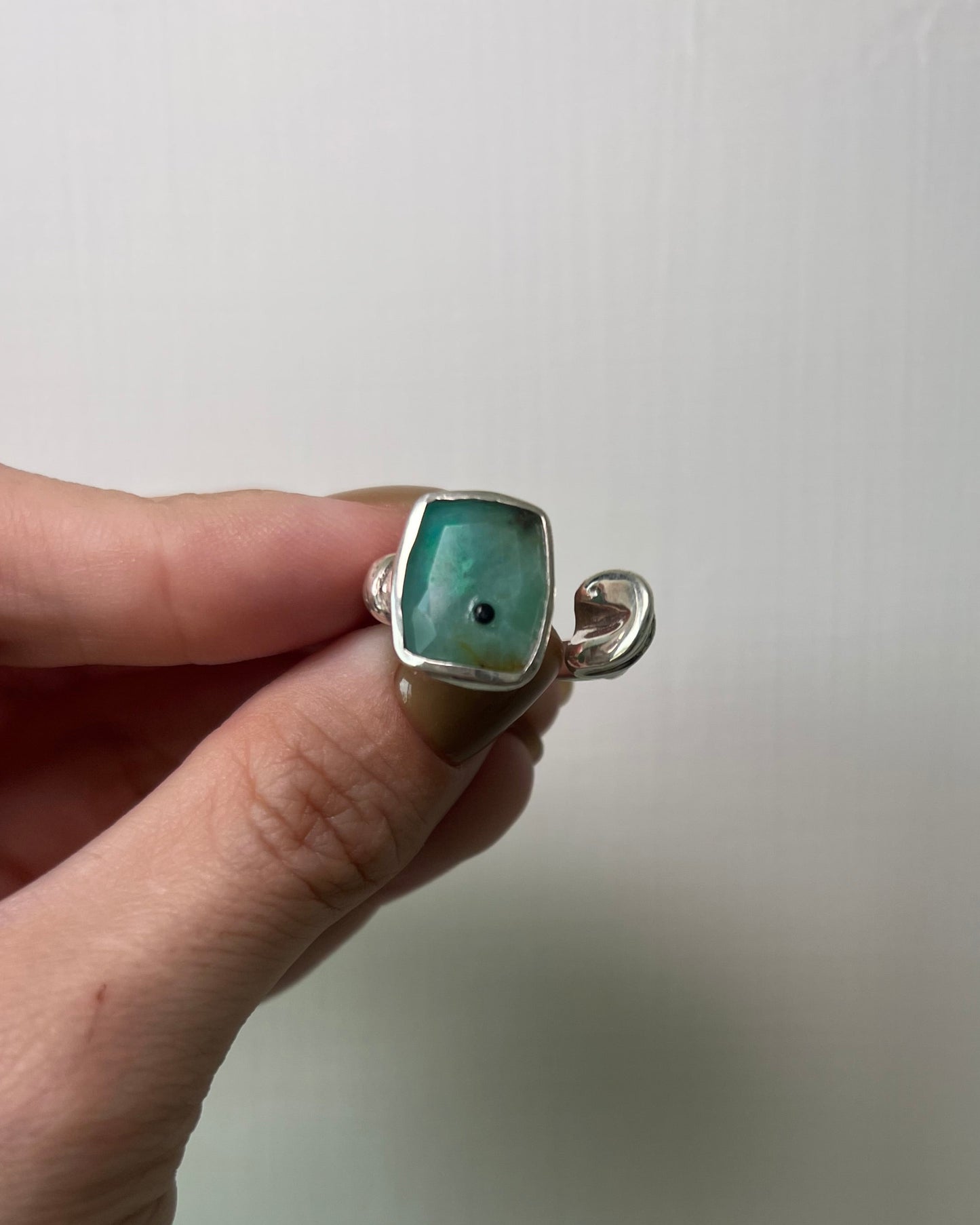 Chrysocolla Horse Hoof