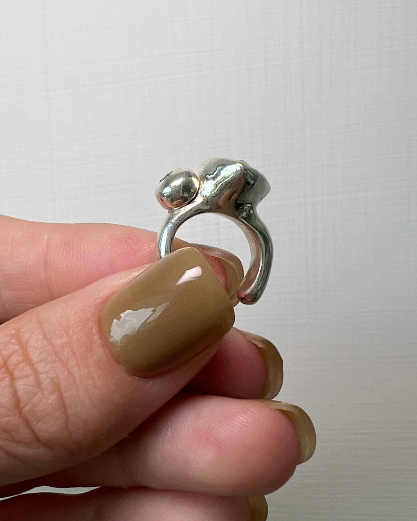 Chrysoprase + Diamond Inclusion Ear Cuff