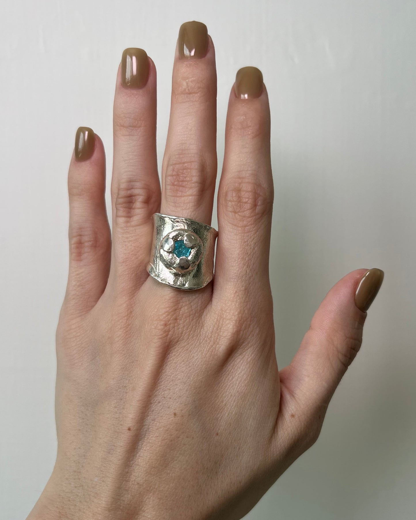 Blue Apatite Chunky