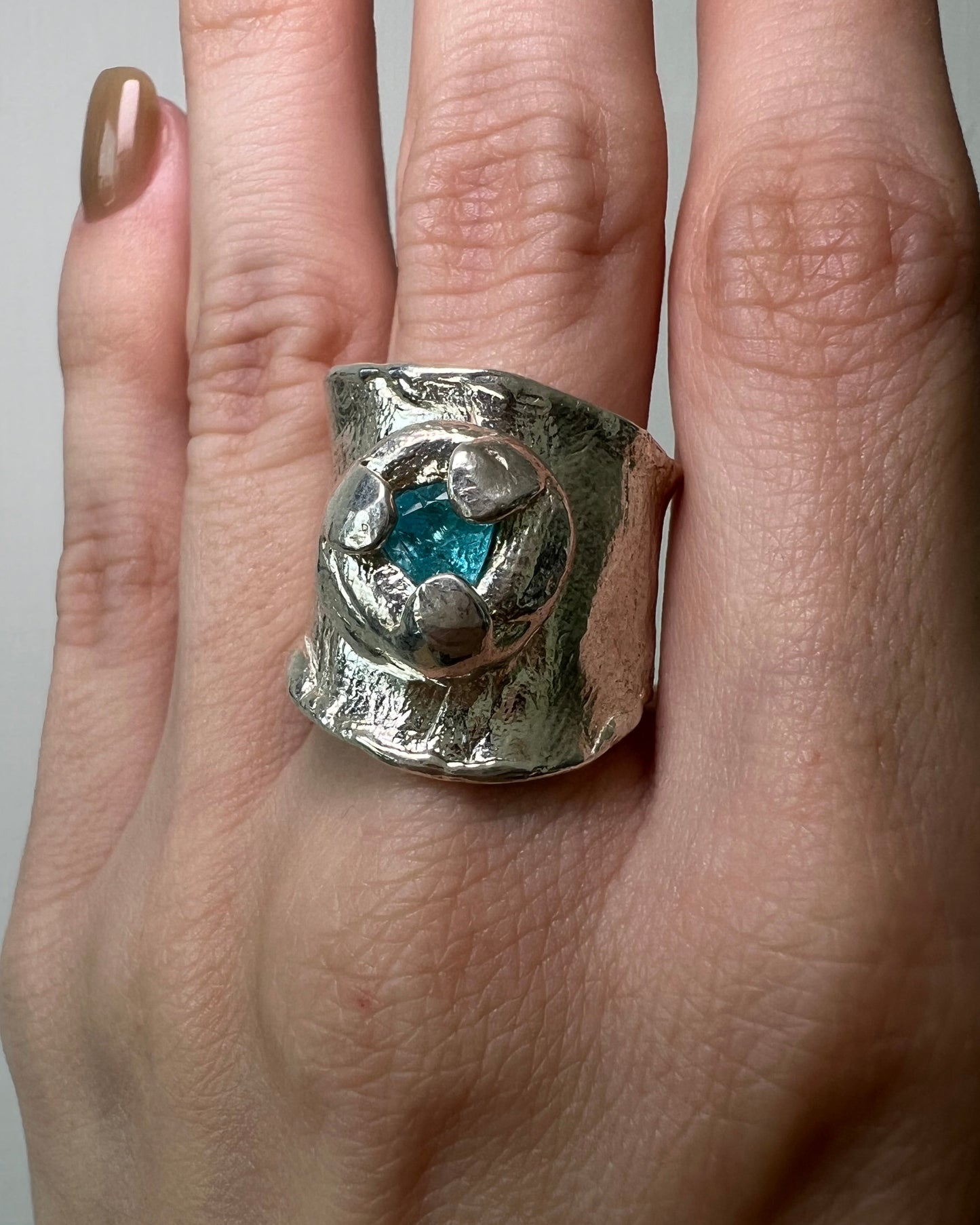 Blue Apatite Chunky