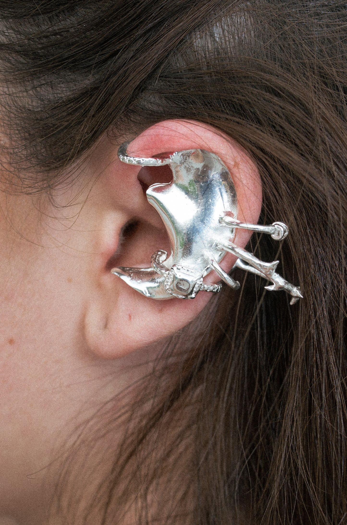 Mould hoops Earring