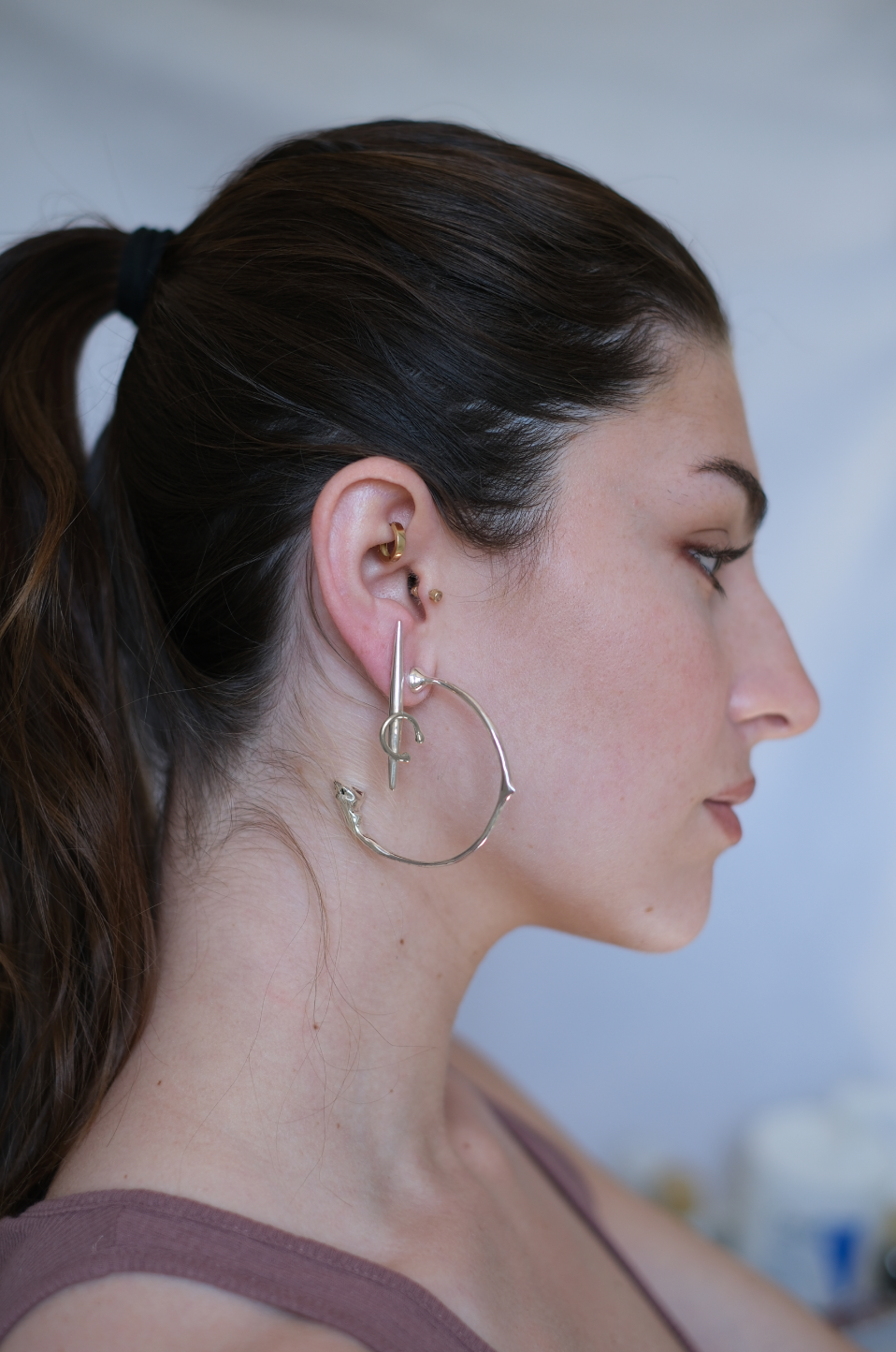 Fibula Earrings