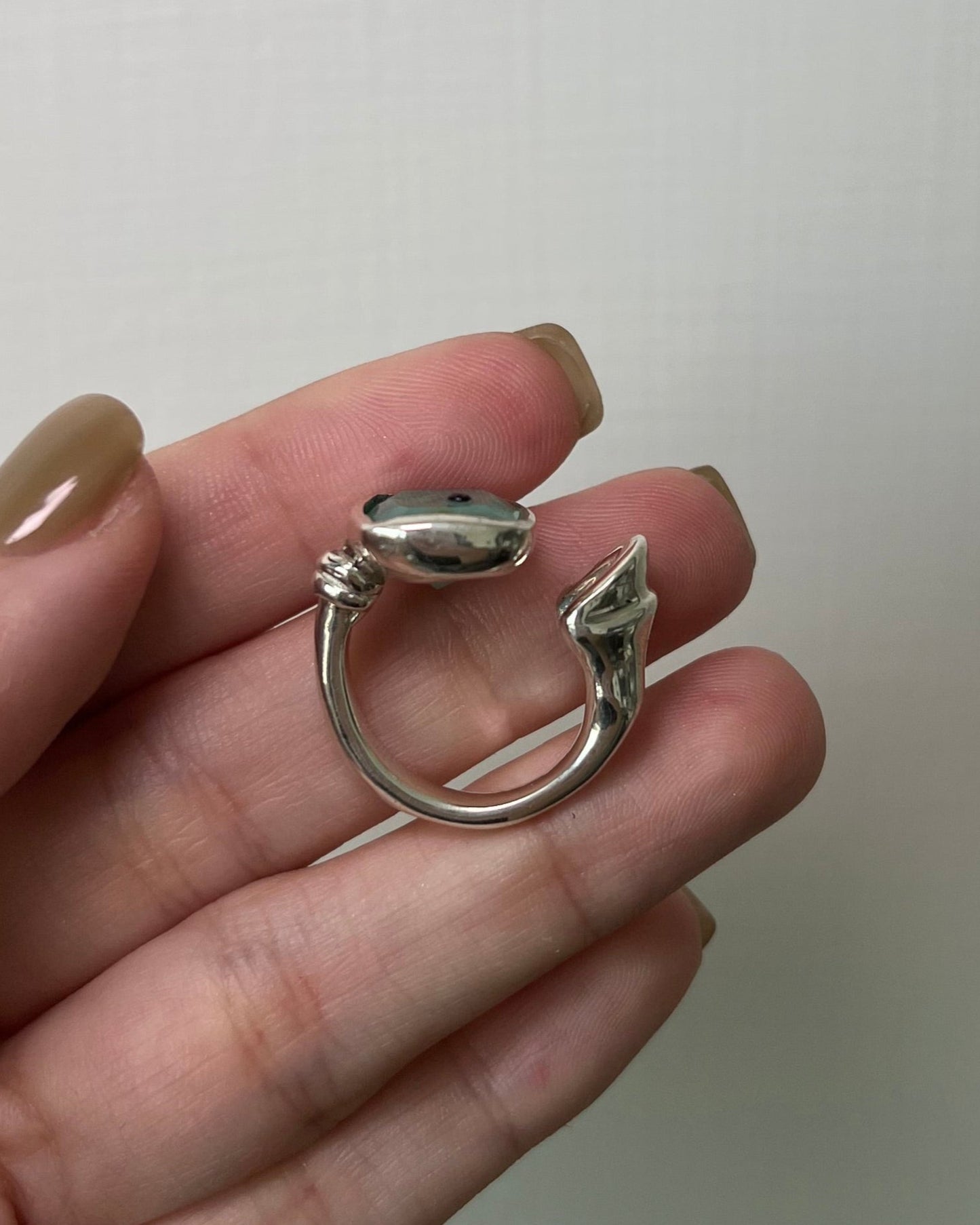 Chrysocolla Horse Hoof