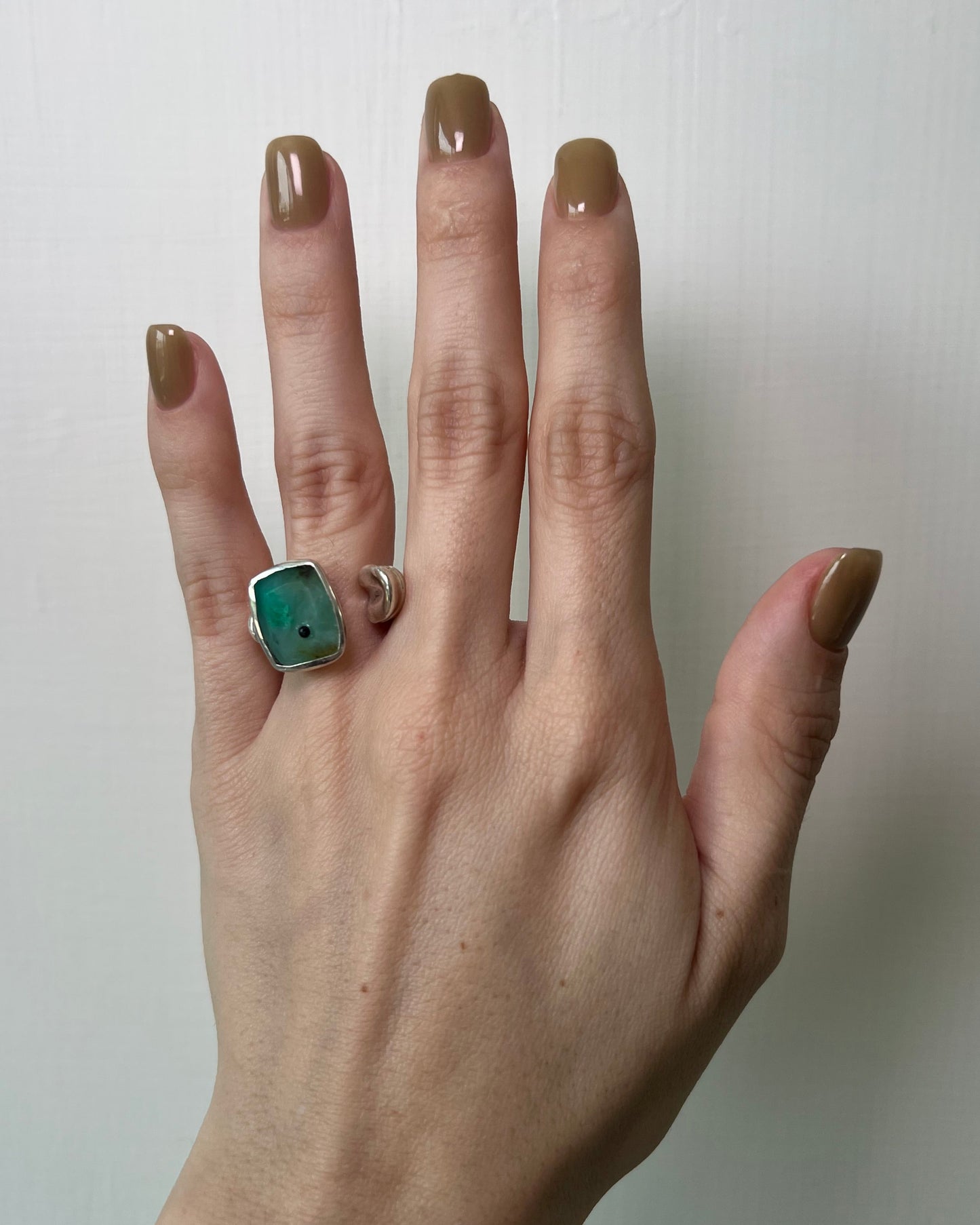 Chrysocolla Horse Hoof