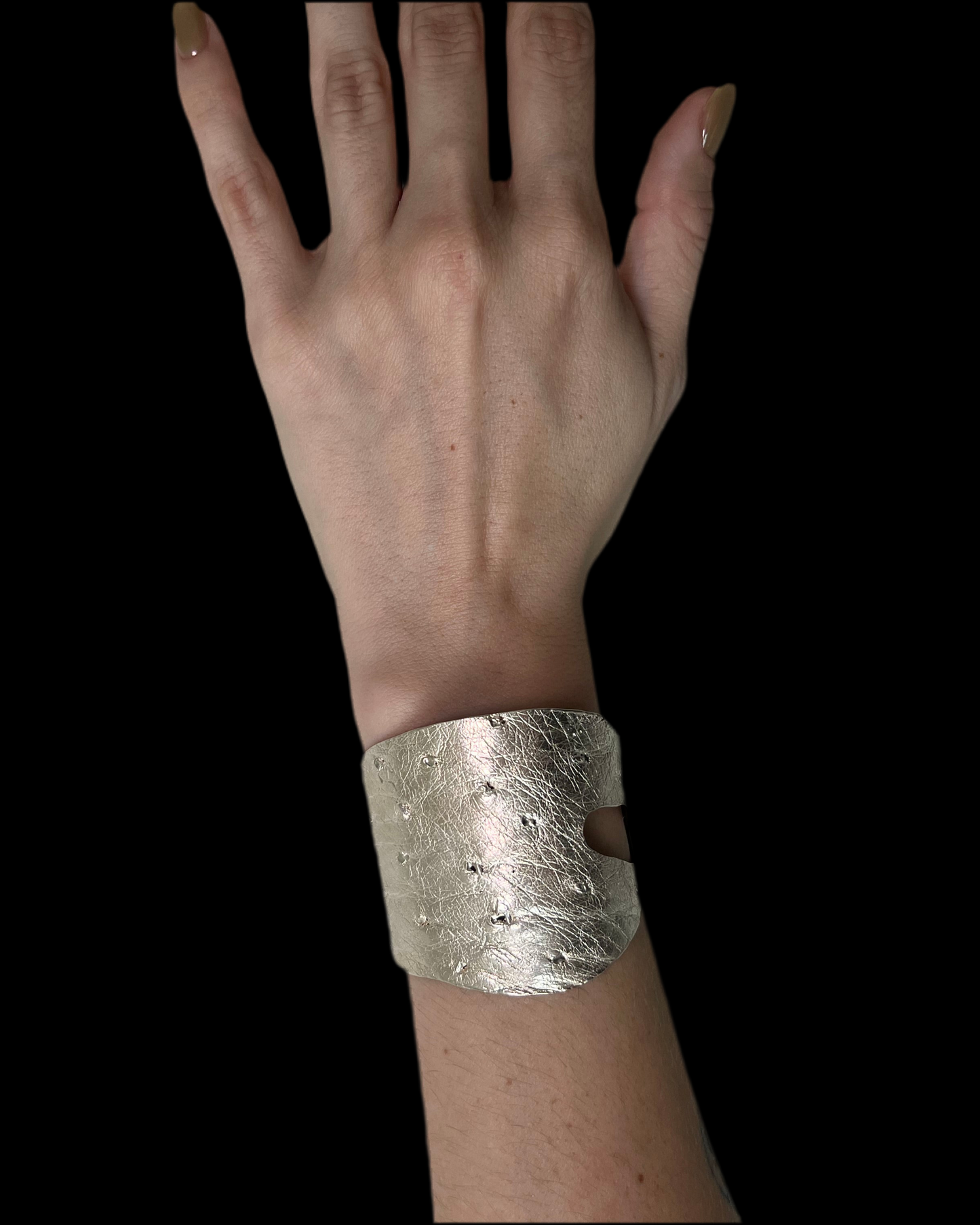 Ostritch Textured Bracelet