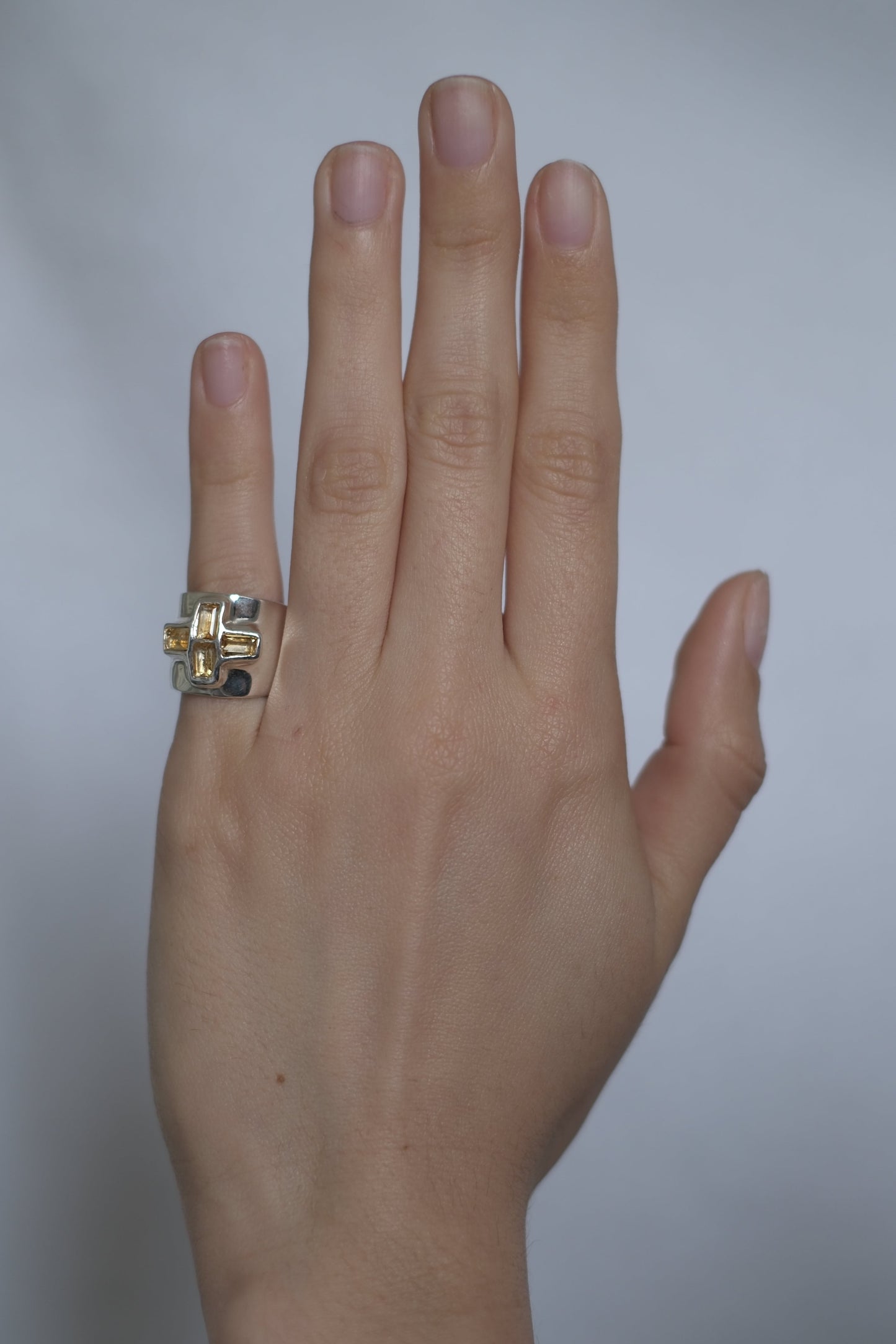 Cruz Del Sol Pinky Ring