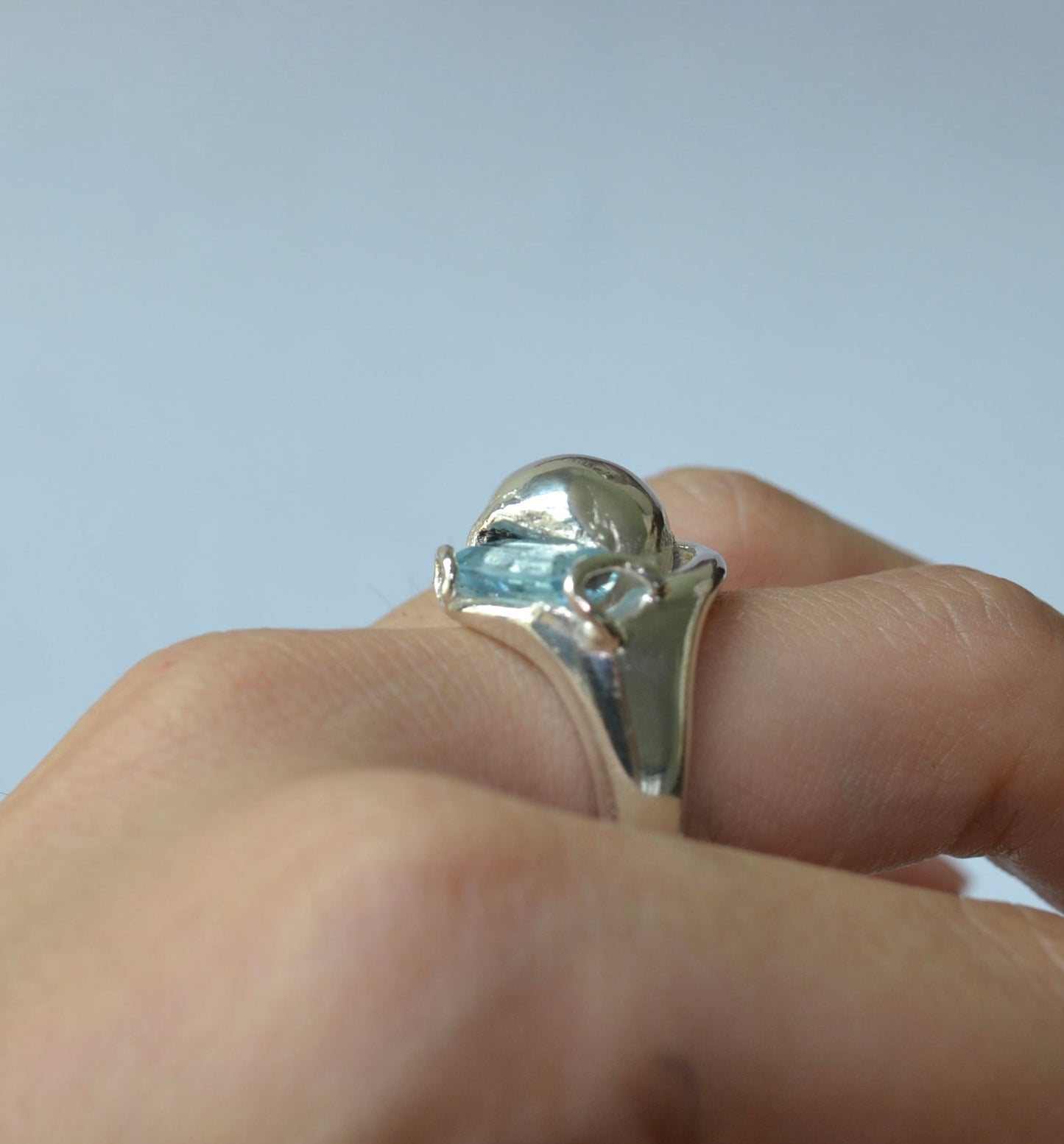 Blue Topaz Ring