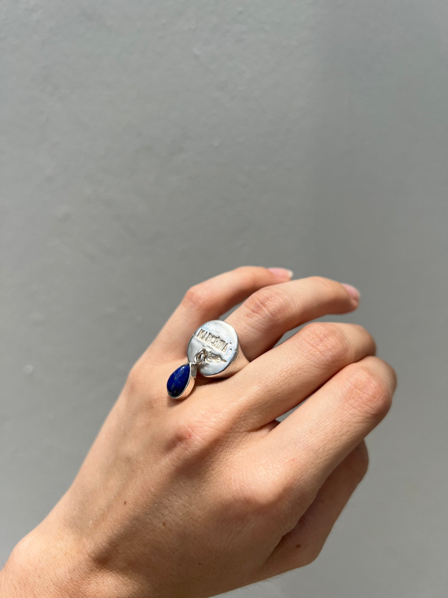 Signet Charm Ring