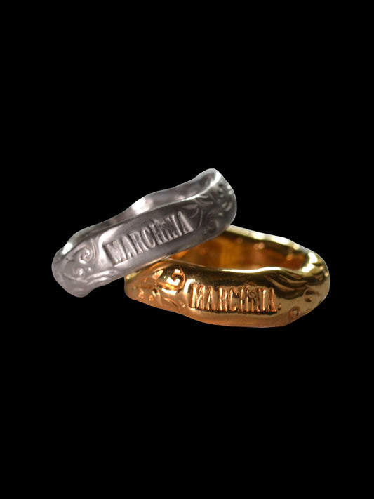 Engraved Band Ring