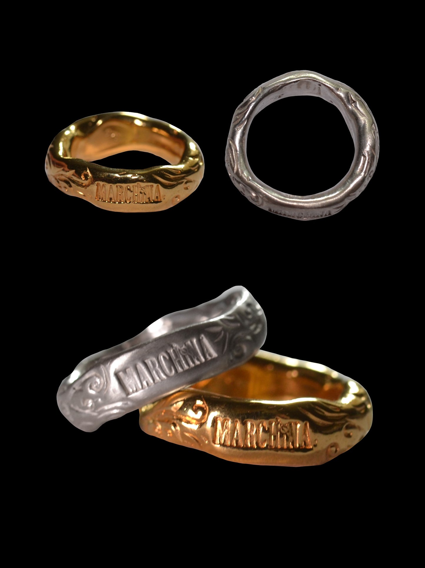 Engraved Band Ring